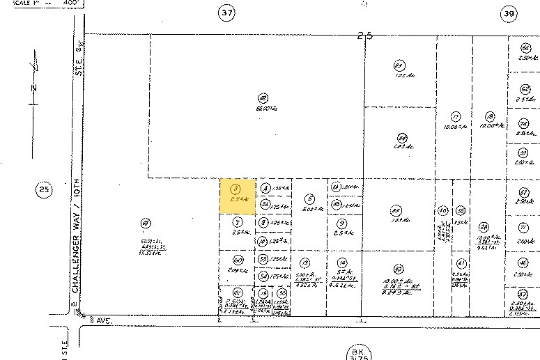 0 VAC/VIV 10 STE/AVE E12, Lancaster, CA à vendre - Plan cadastral – Image 1 sur 1