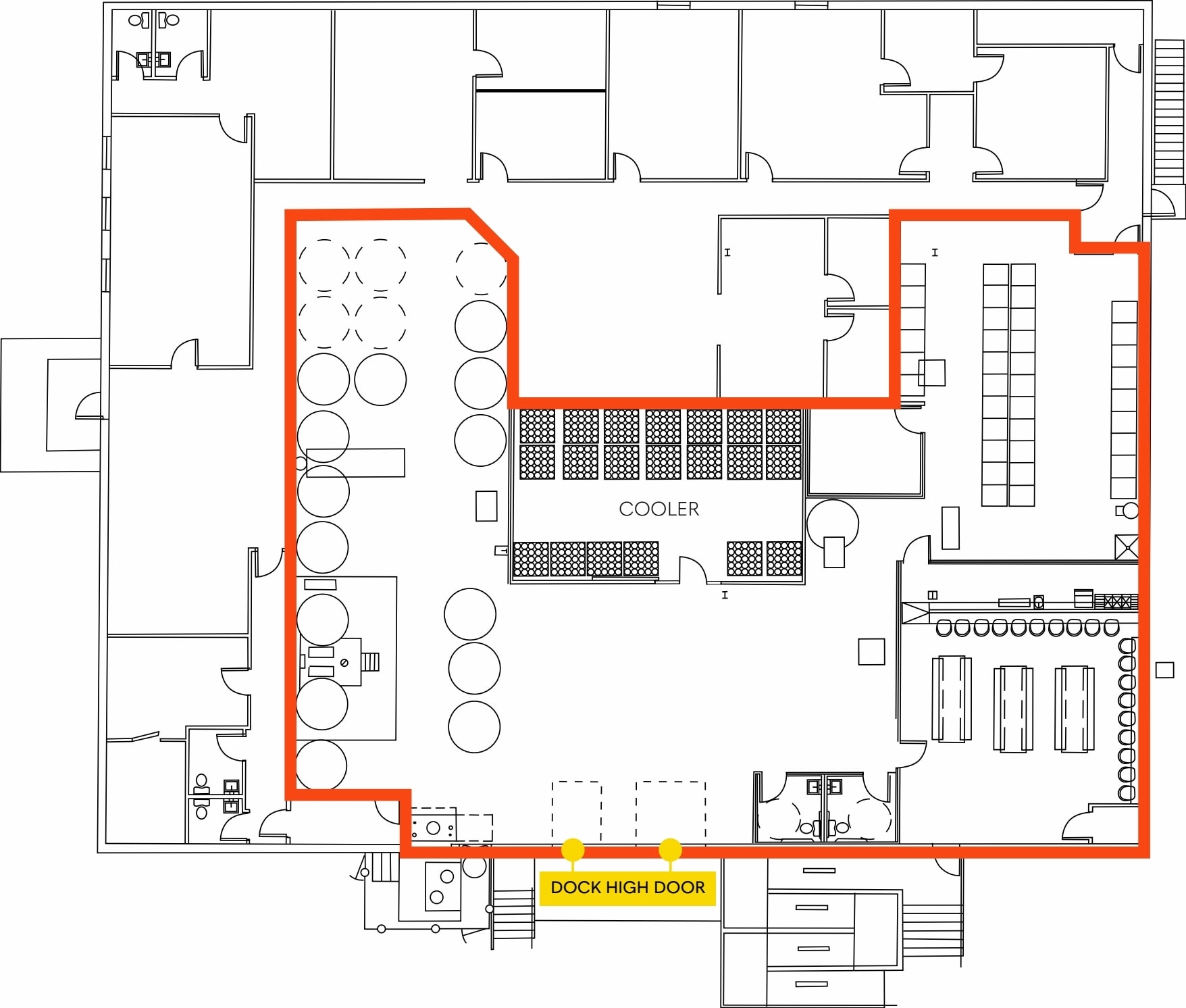 206 Broadway St, Durham, NC à louer Plan d’étage– Image 1 sur 6