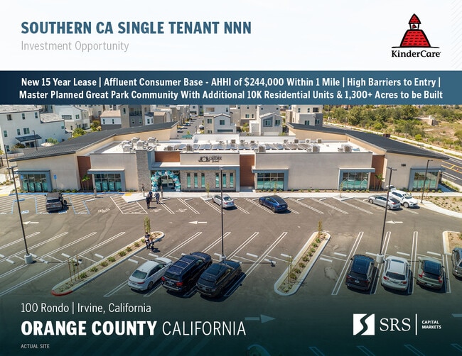 Plus de détails pour 100 Rondo, Irvine, CA - Spécialisé à vendre