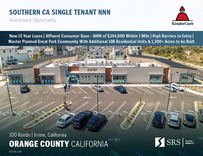 Plus de détails pour 100 Rondo, Irvine, CA - Spécialisé à vendre