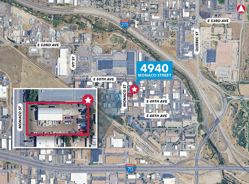 4940 Monaco St, Commerce City, CO à louer - Aérien – Image 2 sur 12