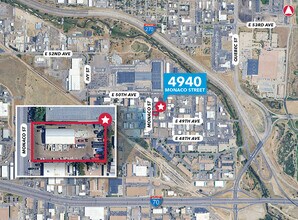 4940 Monaco St, Commerce City, CO - VUE AÉRIENNE  vue de carte