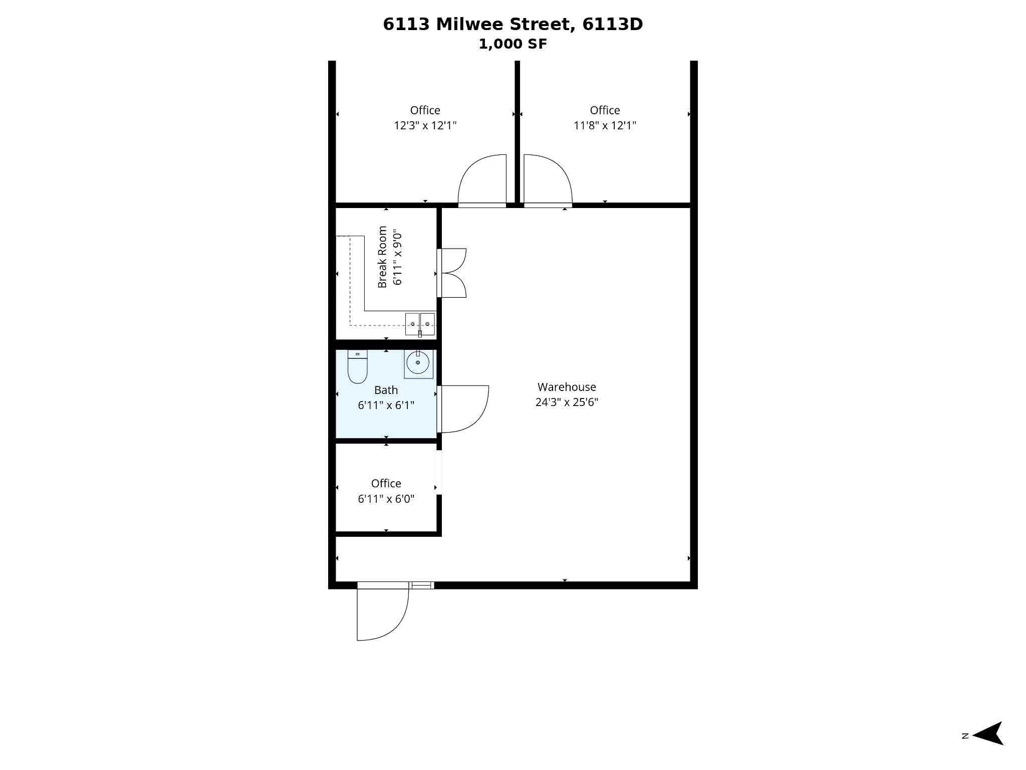 6111 Milwee St, Houston, TX à louer Photo intérieure– Image 1 sur 1