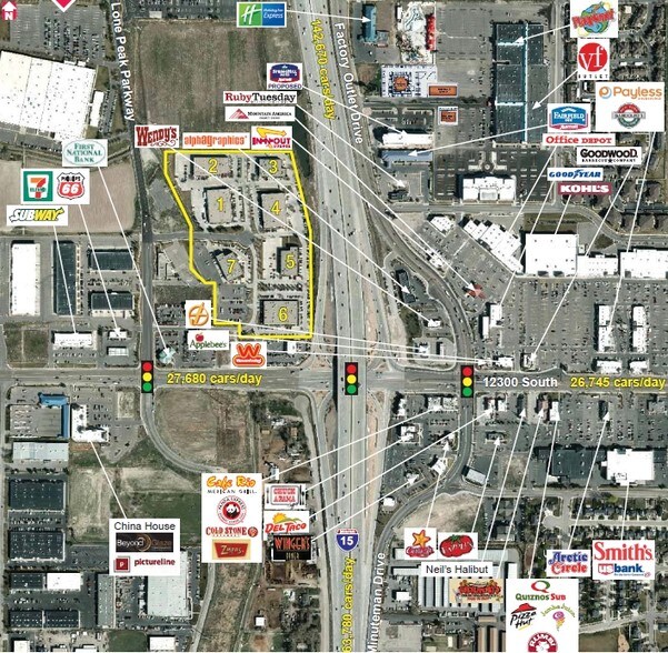 12162 S Business Park Dr, Draper, UT à vendre - Aérien – Image 2 sur 11