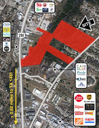 Plus de détails pour Mormon Mill Rd, Marble Falls, TX - Terrain à vendre