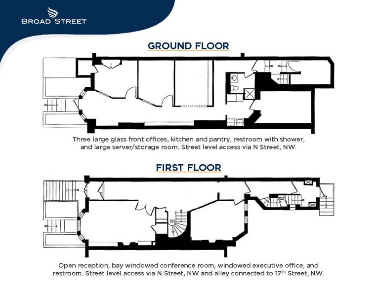 1705 N St NW, Washington, DC à vendre - Plan d’étage – Image 2 sur 9