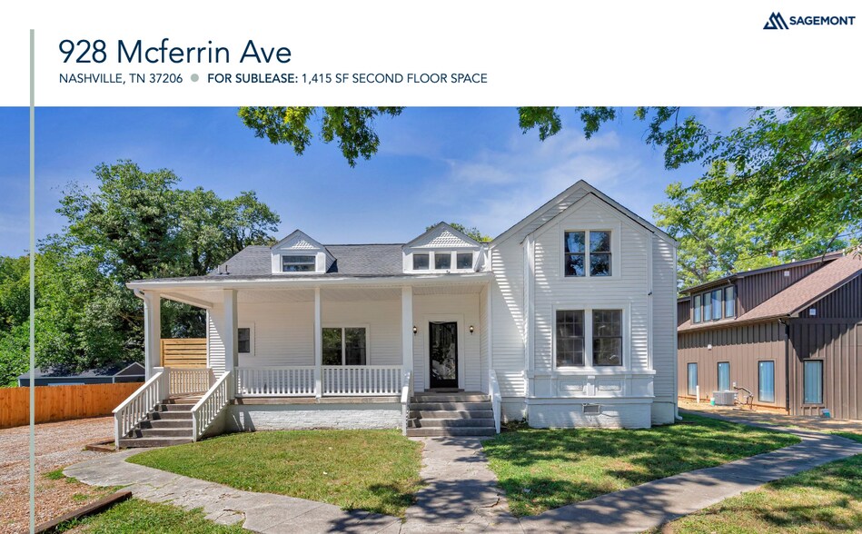 928 Mcferrin Ave, Nashville, TN à louer - Photo de l’immeuble – Image 2 sur 10