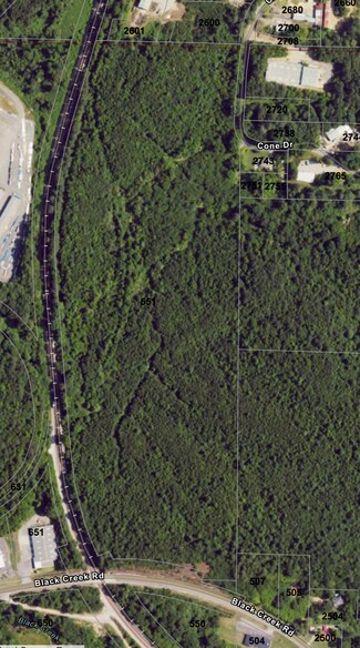 Plus de détails pour 551 Black Creek Rd, Birmingham, AL - Terrain à vendre