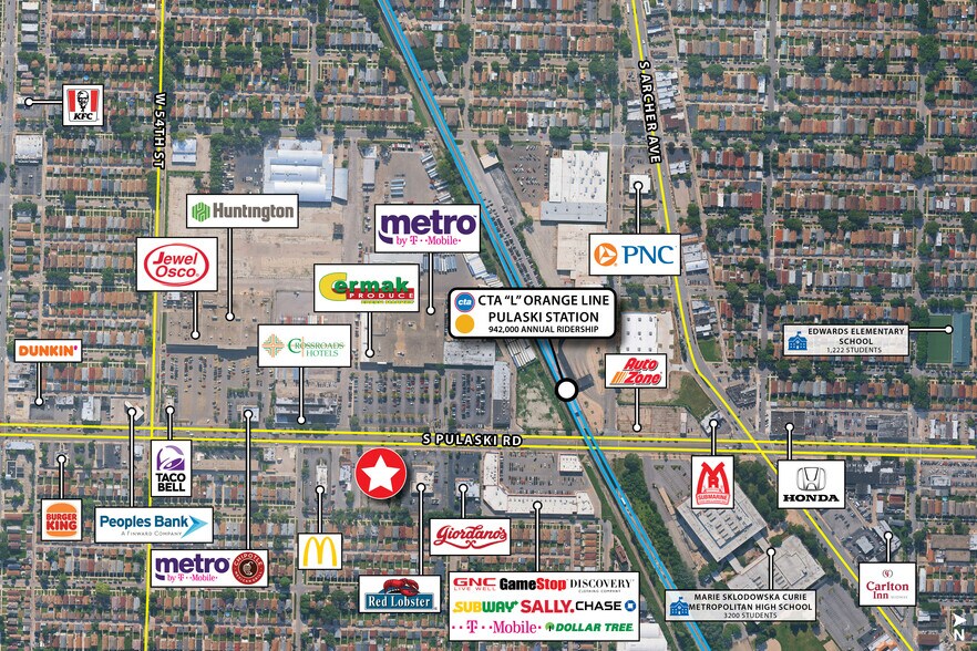 5231 S Pulaski Rd, Chicago, IL à vendre - Photo de l’immeuble – Image 2 sur 5