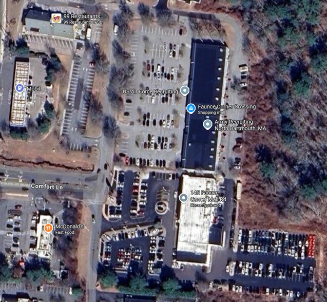 145 Faunce Corner Rd, Dartmouth, MA à louer - Aérien – Image 2 sur 9