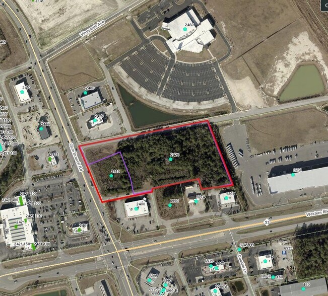 2410-2420 Gum Branch Rd, Jacksonville, NC à vendre - Photo de l’immeuble – Image 1 sur 1