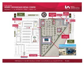 79925-79929 Highway 111, Indio, CA à louer Plan de site– Image 2 sur 4