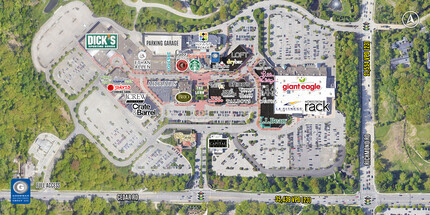 24149-25389 Cedar Rd, Lyndhurst, OH - VUE AÉRIENNE  vue de carte - Image1