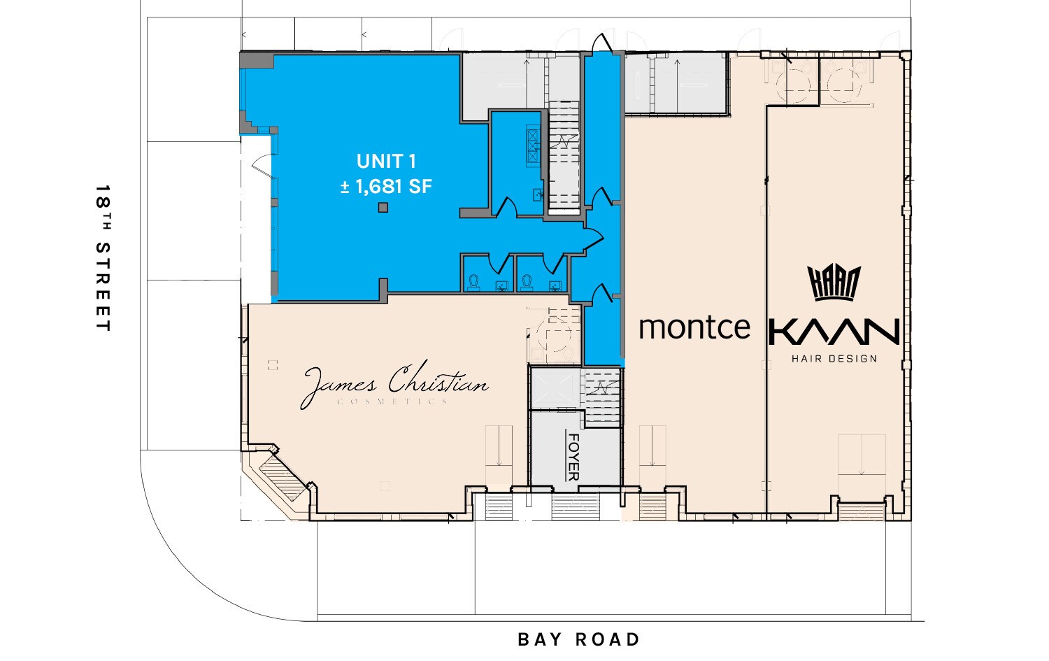 1800 Bay Rd, Miami Beach, FL à louer Plan de site– Image 1 sur 3