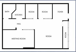 1125 Garden St, San Luis Obispo, CA à louer Plan d’étage– Image 2 sur 11