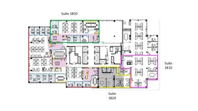 1700 N Moore St, Arlington, VA à louer Plan d’étage– Image 1 sur 1