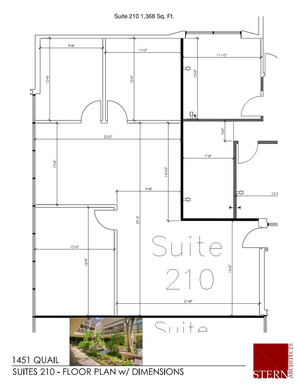 1451 Quail St, Newport Beach, CA à louer Plan d’étage– Image 1 sur 1