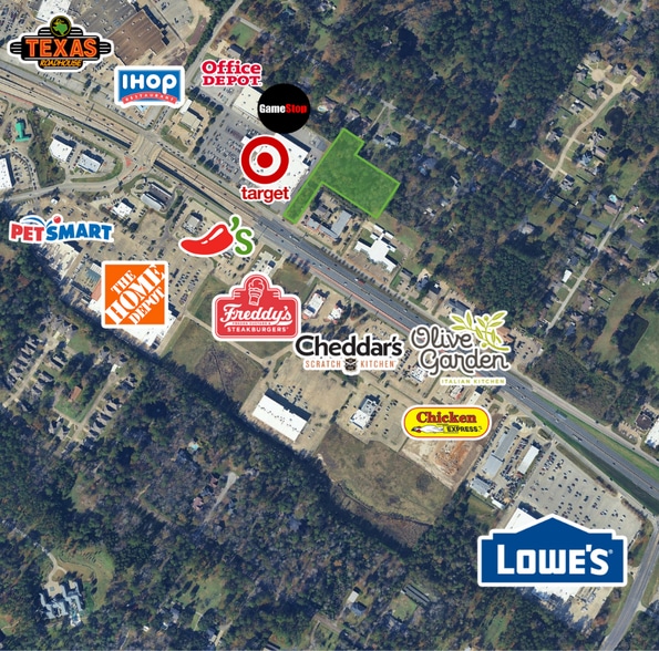 Off Loop 287 South Medford Drive, Lufkin, TX à vendre - Aérien – Image 2 sur 21