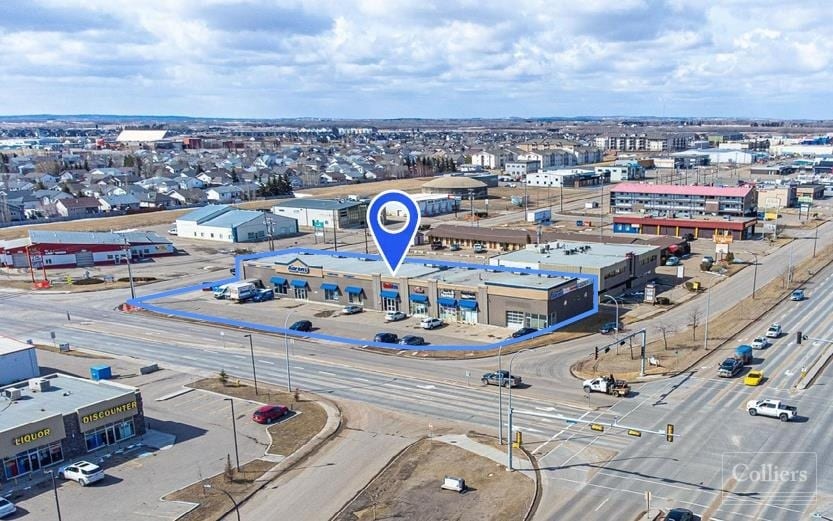 6207 44 St, Lloydminster, AB à vendre - Aérien – Image 3 sur 3