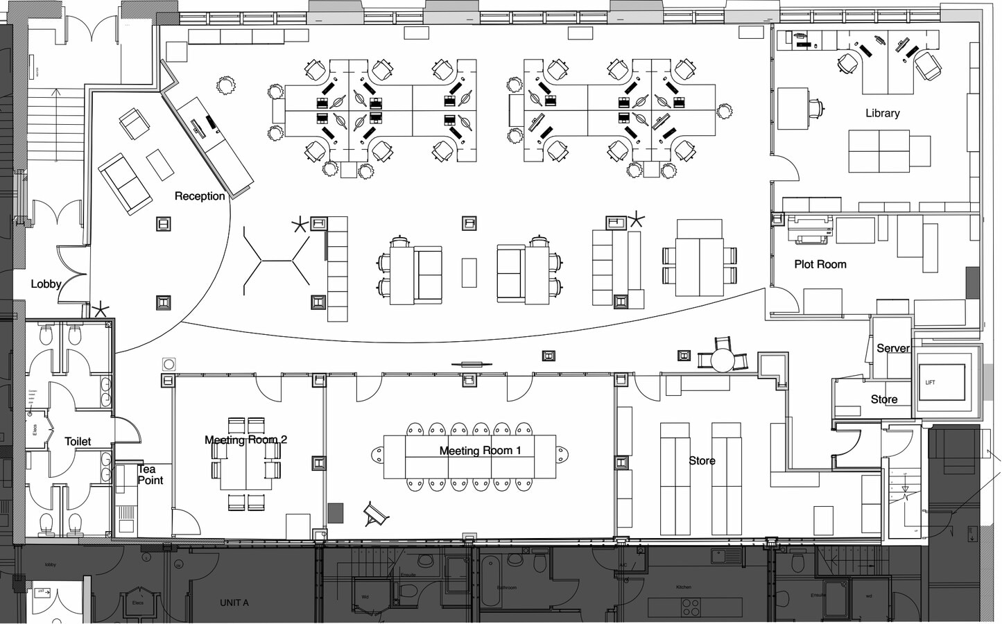 20-23 The Tything, Worcester, WOR WR1 1HD - Lot Suite E - - Plan d’étage - Image 1 of 1
