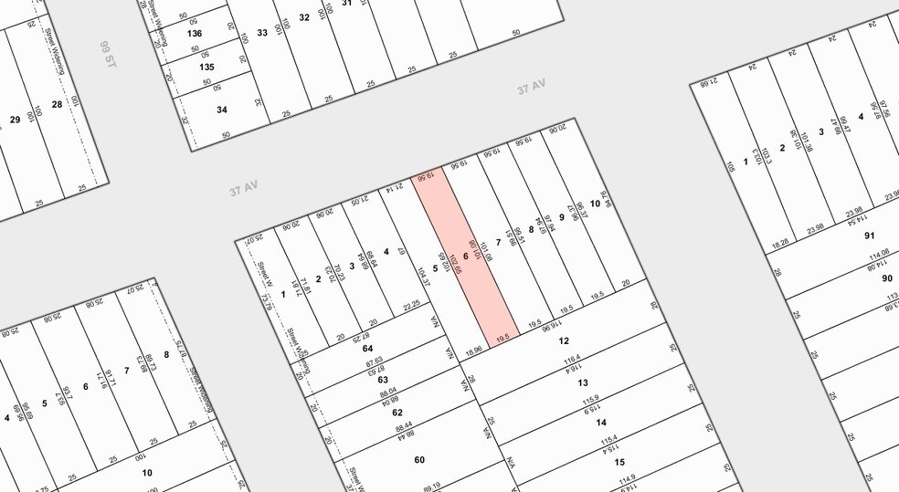 99-12 37th Ave, Corona, NY à vendre - Plan cadastral – Image 2 sur 8