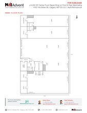 4150 14A St SE, Calgary, AB à louer Plan de site– Image 1 sur 3