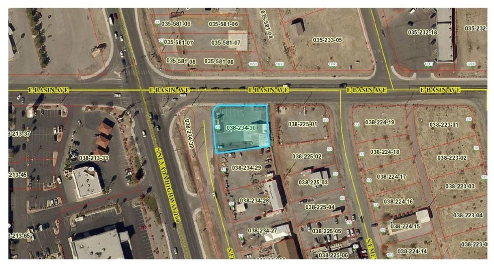 21 S Frontage Rd, Pahrump, NV à vendre - Aérien – Image 3 sur 7