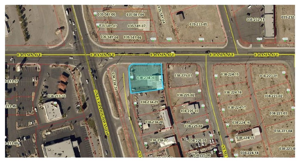 21 S Frontage Rd, Pahrump, NV à vendre - Aérien – Image 3 sur 7