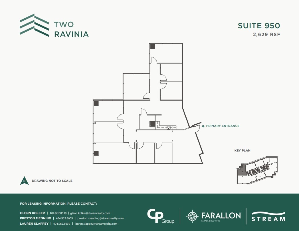 1 Ravinia Dr, Atlanta, GA à louer Plan d’étage– Image 1 sur 1