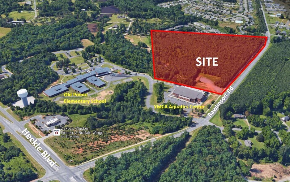 357 Rawlinson Rd, Rock Hill, SC à vendre - Aérien – Image 1 sur 1