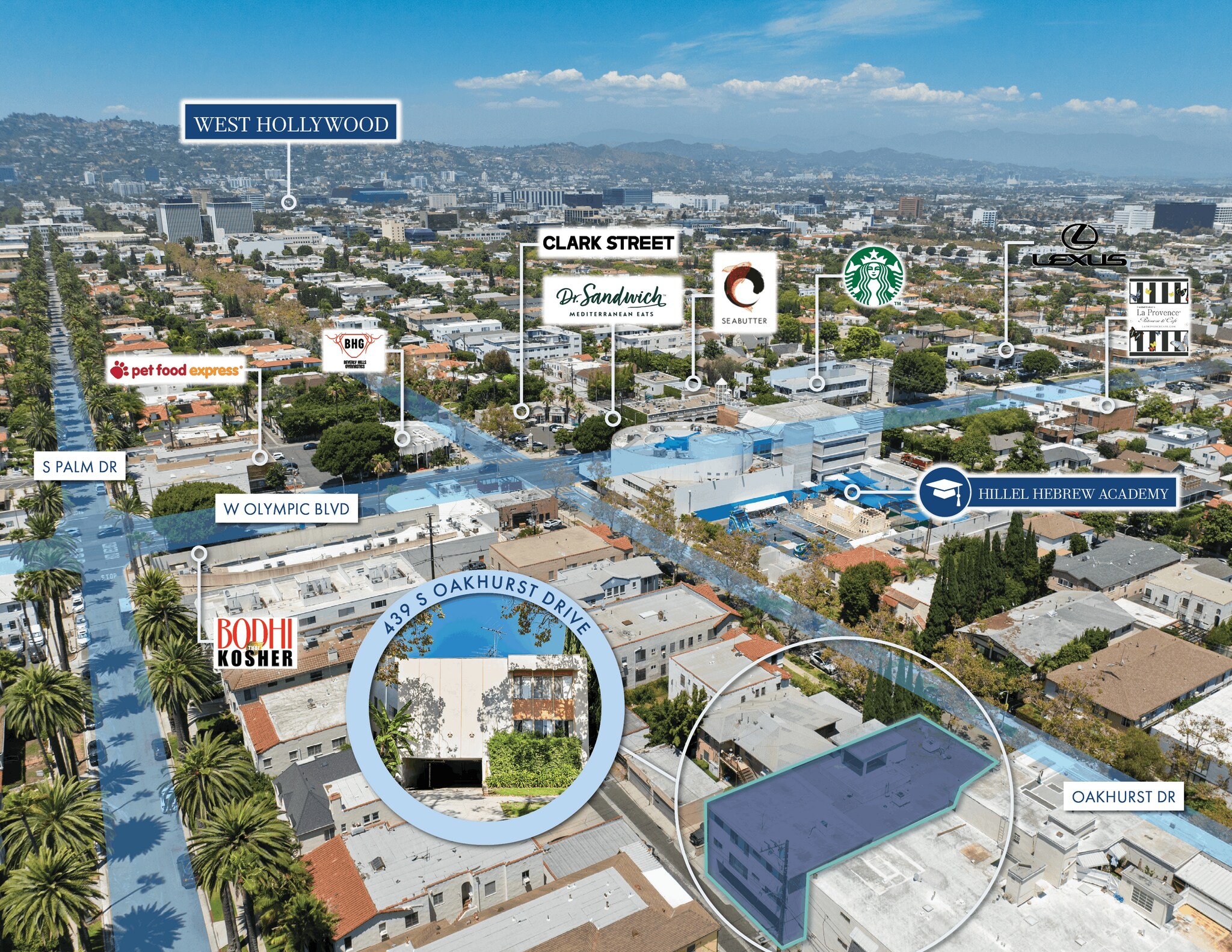 439 S Oakhurst Dr, Beverly Hills, CA à vendre Photo de l’immeuble– Image 1 sur 20