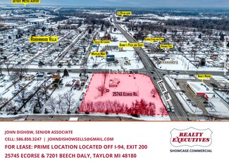 Plus de détails pour 25745 Ecorse Rd, Taylor, MI - Terrain à louer