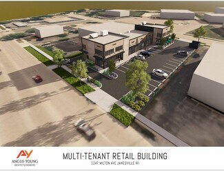Plus de détails pour 1247 Milton Ave, Janesville, WI - Local commercial à louer
