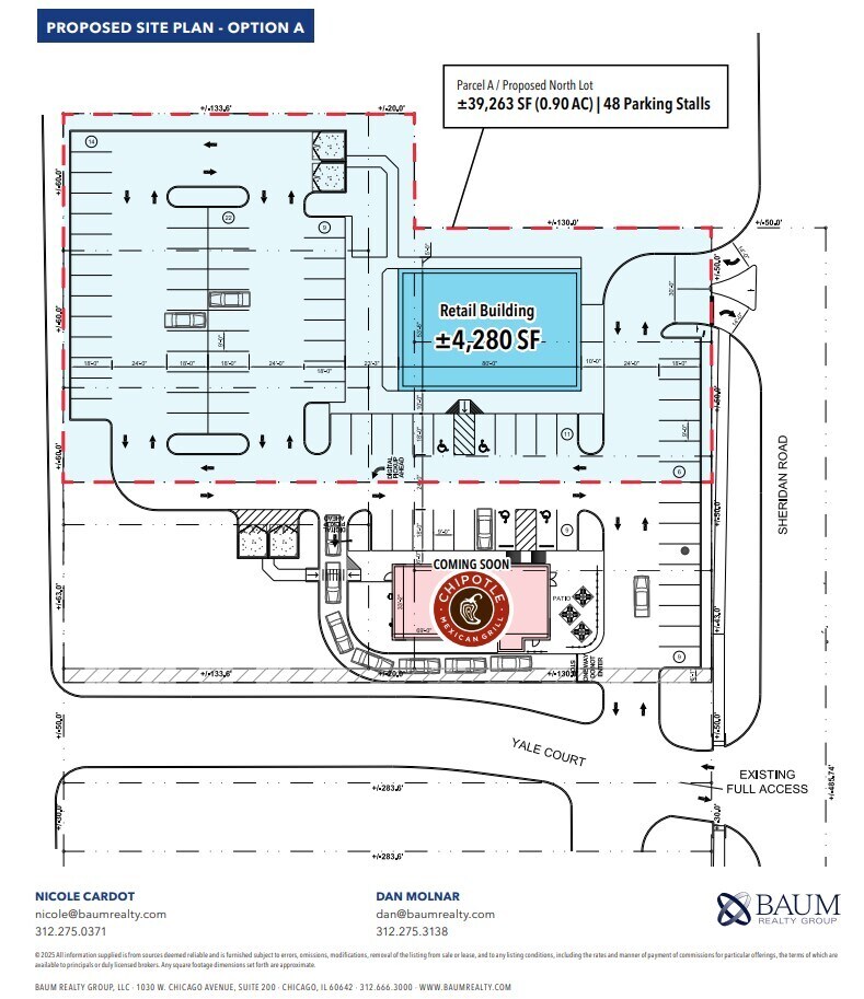 Yale Ave & Sheridan Rd, Zion, IL à louer Plan de site– Image 1 sur 1