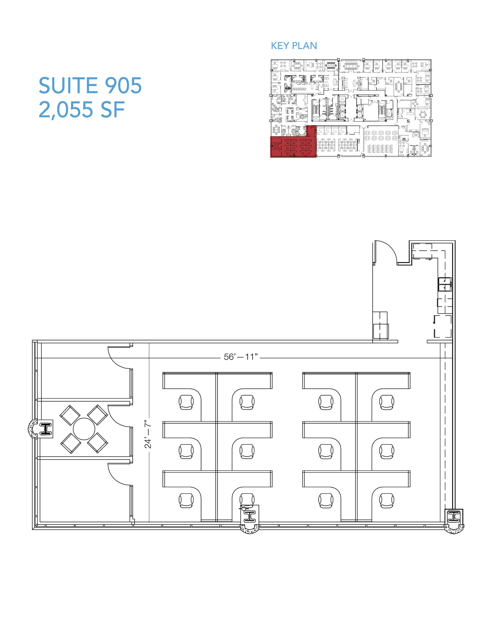 501 Riverside Ave, Jacksonville, FL à louer Plan d’étage– Image 1 sur 1