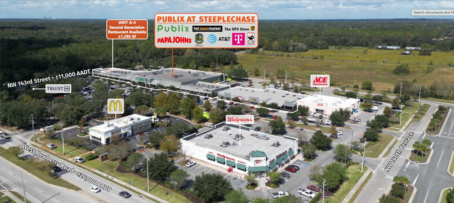 14130-14266 W Newberry Rd, Newberry, FL à louer Photo de l’immeuble– Image 1 sur 4