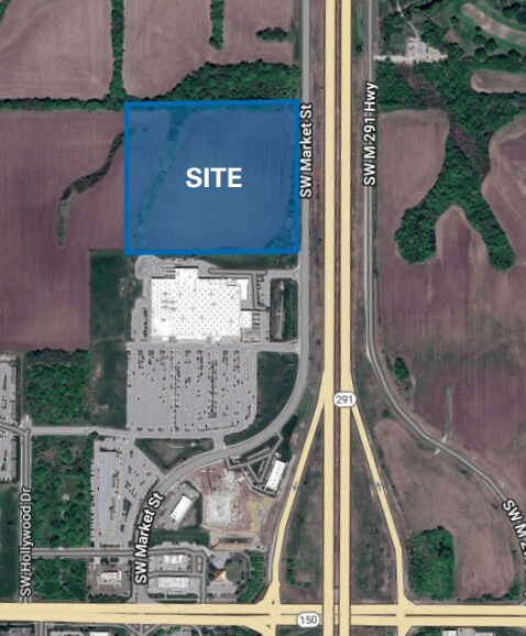 291 Hwy and 150 Hwy, Lees Summit, MO à vendre - Aérien – Image 1 sur 2