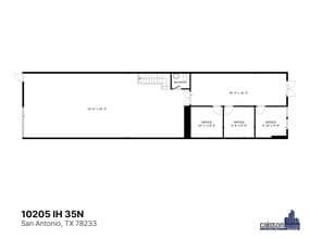 10201-10237 N IH 35, San Antonio, TX à louer Plan d’étage– Image 1 sur 1