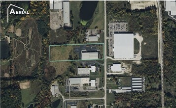 10350 N Holly Rd, Holly, MI - VUE AÉRIENNE  vue de carte