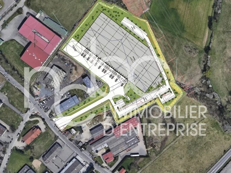 Industriel/Logistique dans Saint-Laurent-d'Agny à vendre - Plan de site – Image 3 sur 3