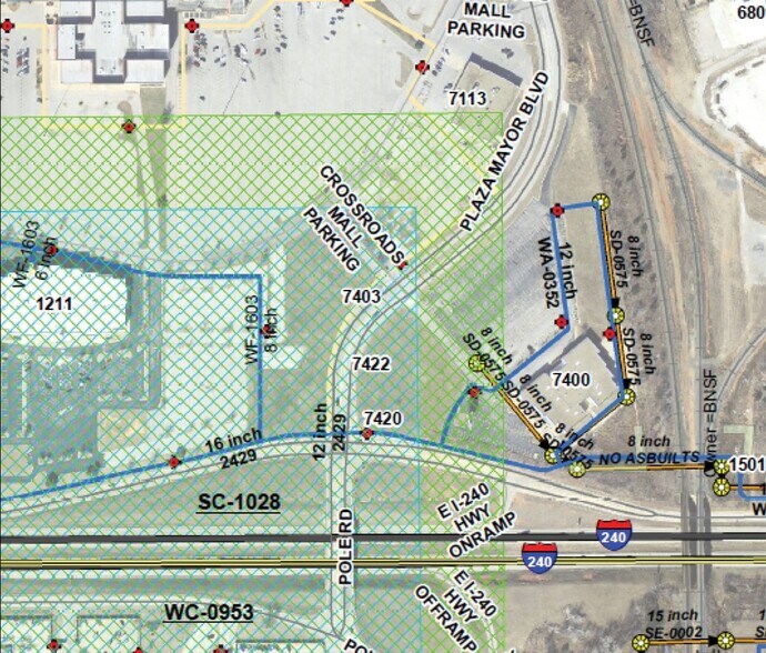 Crossroads Blvd & I-240 Service Rd, Oklahoma City, OK à louer - Aérien – Image 2 sur 2