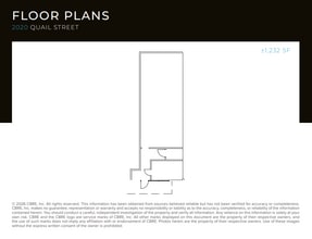 2000-2026 Quail St, Newport Beach, CA à louer Plan d’étage– Image 1 sur 1
