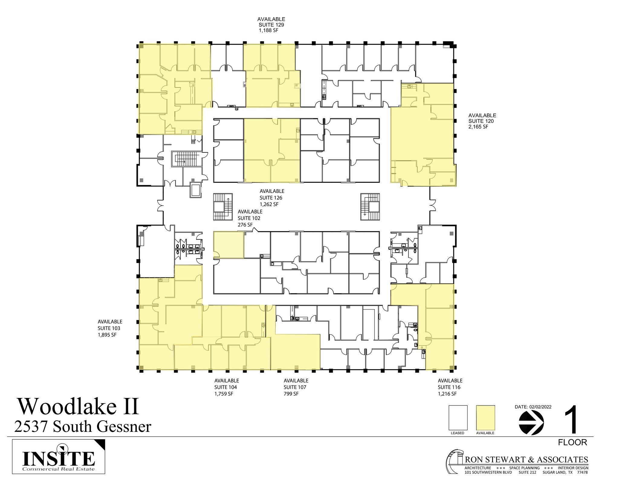 2537 S Gessner Rd, Houston, TX à louer Plan de site– Image 1 sur 3