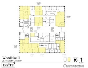 2537 S Gessner Rd, Houston, TX à louer Plan de site– Image 1 sur 3