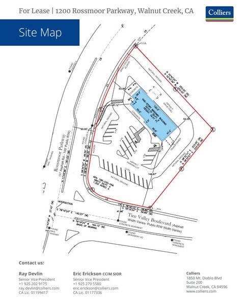 1200 Rossmoor Pky, Walnut Creek, CA à louer - Plan de site – Image 3 sur 3