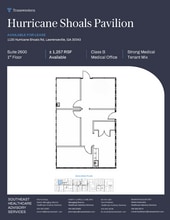 1130 Hurricane Shoals Rd, Lawrenceville, GA à louer Plan d’étage– Image 1 sur 1