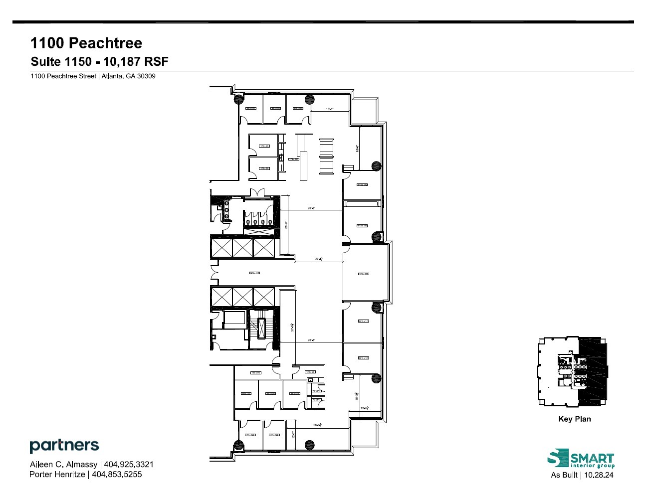 1100 Peachtree St Ne, Atlanta, GA à louer Plan d’étage– Image 1 sur 1