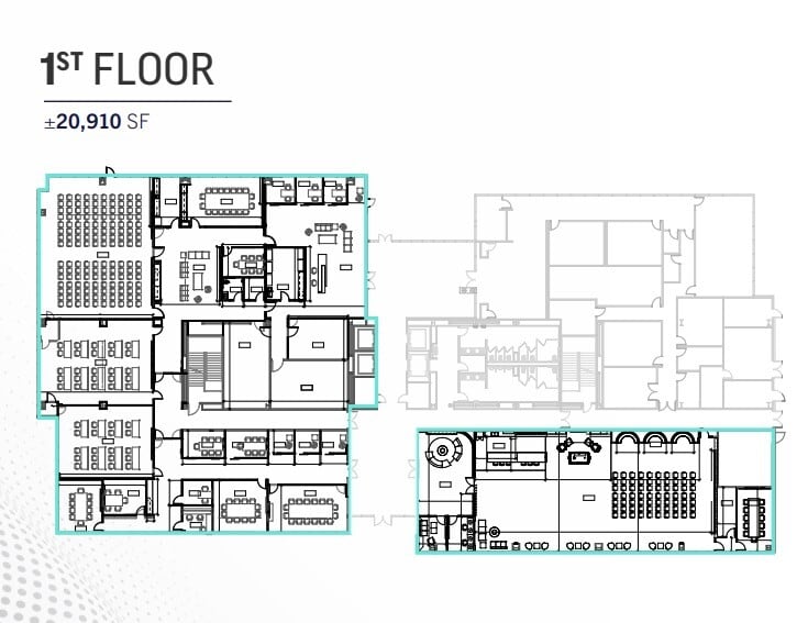 6220 America Center Dr, San Jose, CA à louer Plan d’étage– Image 1 sur 4