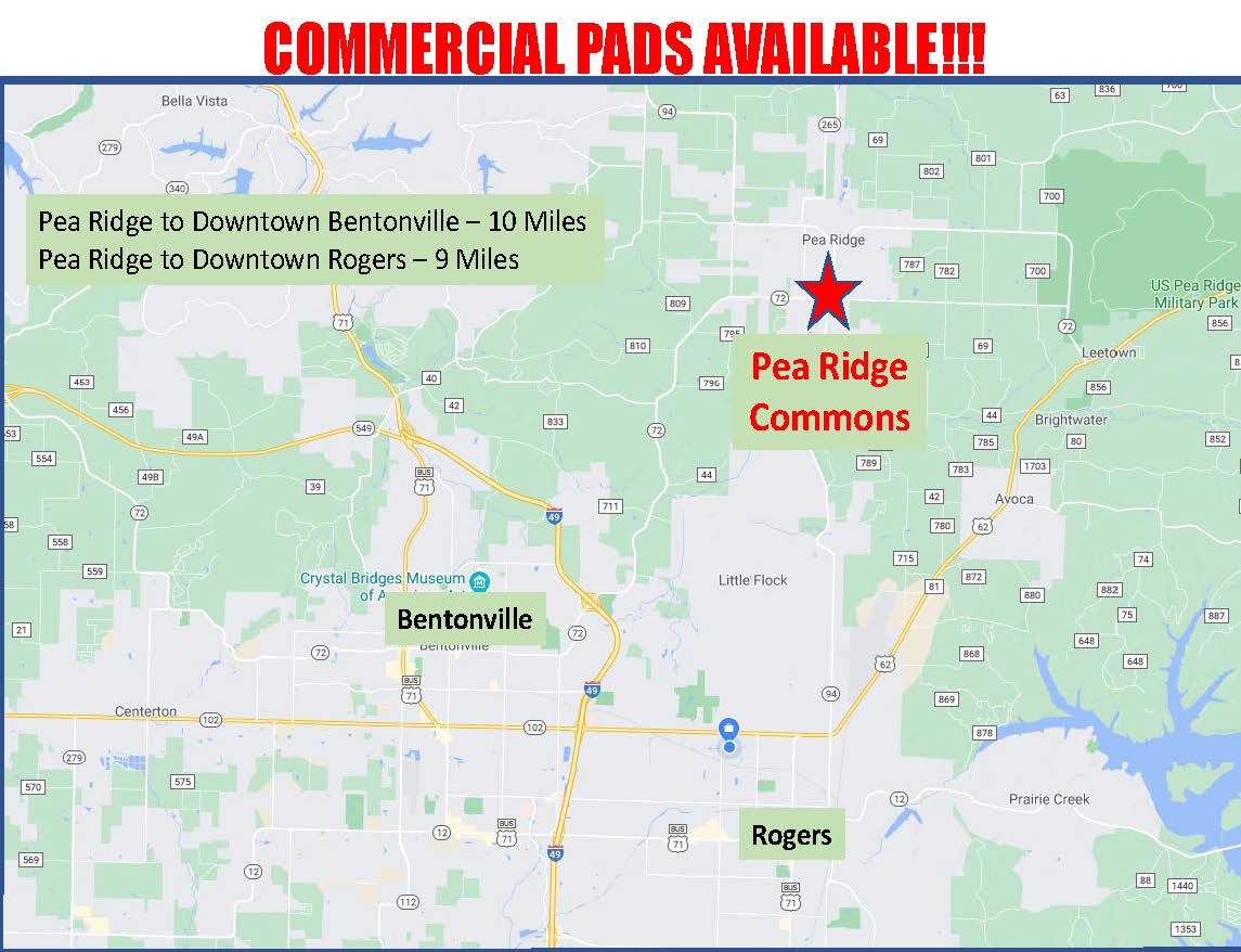 Slack Street & Weston Road, Pea Ridge, AR à louer Photo de l’immeuble– Image 1 sur 6