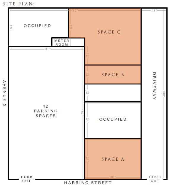 2950 Avenue X, Brooklyn, NY à louer Plan d’étage– Image 1 sur 2